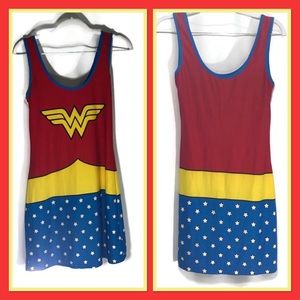 WONDER WOMAN super hero costume cos play tunic